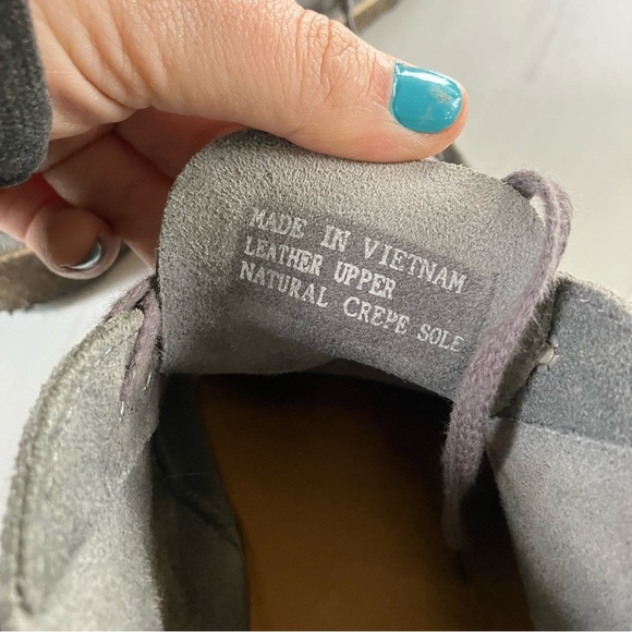 Clarks Original Desert Boot Gray Suede 7 men - Picture 5 of 7